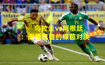  乌拉圭vs阿根廷：南美双雄的绿茵对决